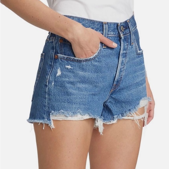 Levi's Shorts Levis 5 Original High Rise Womens Denim Shorts Poshmark